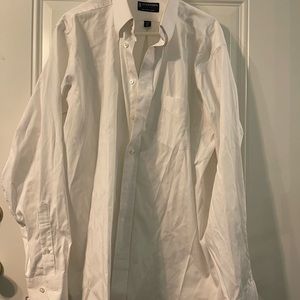 White mens dress shirt